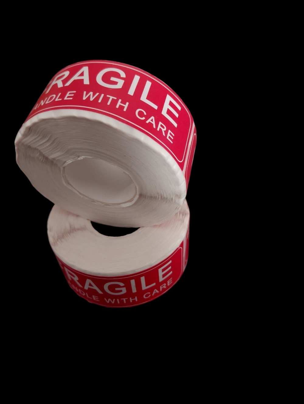 500ct. FRAGILE STICKERS 1"H x 3"W - Bonus 3 Random Polymailers - Picture 4 of 6